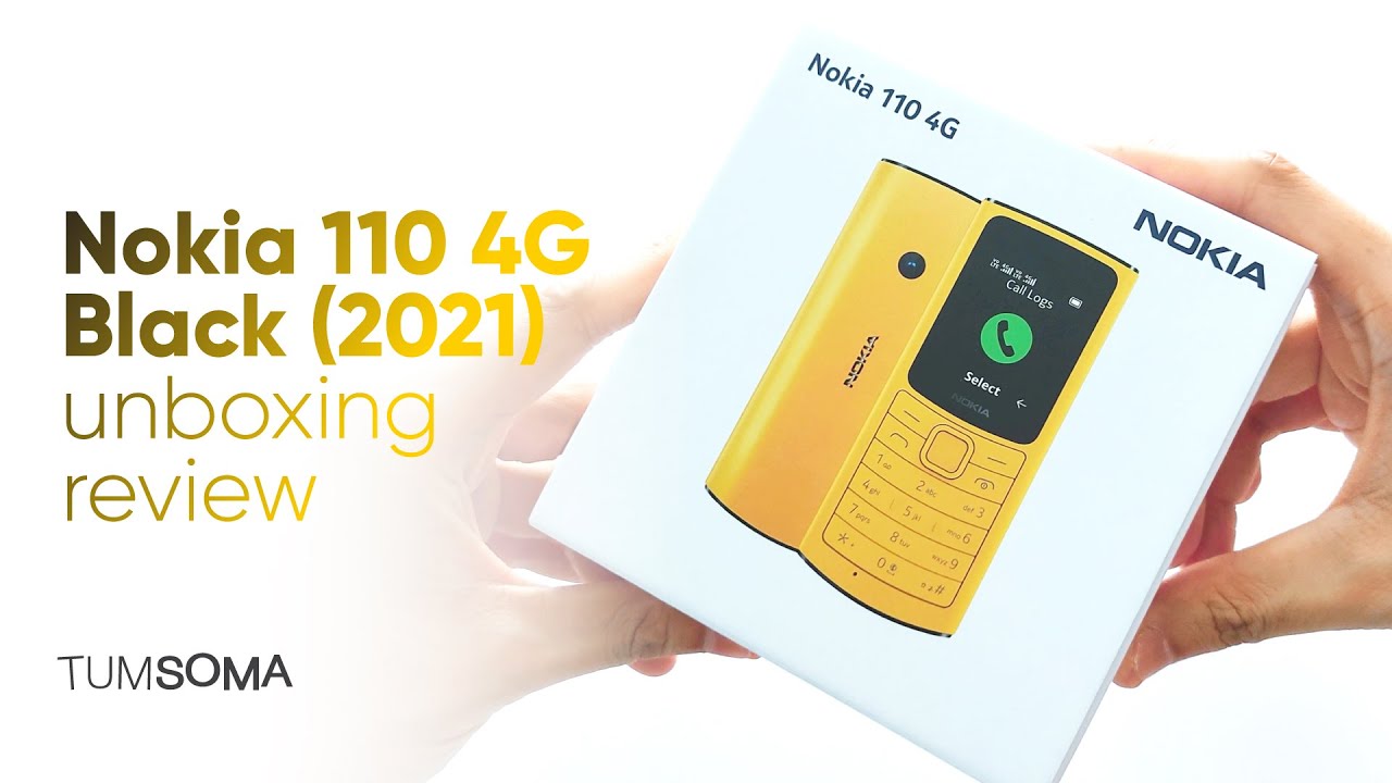 Nokia 110 4G Black (2021) - Unboxing Review