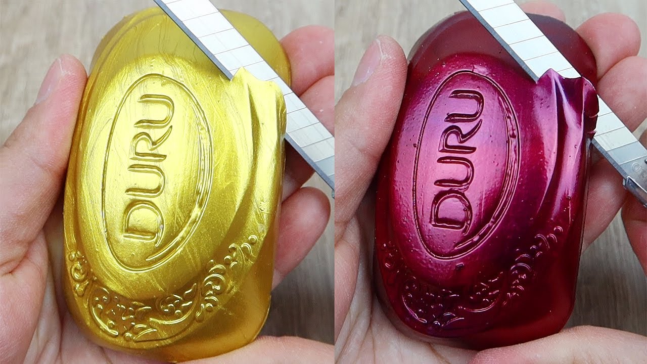 Relaxing Soap Cutting ASMR. Satisfying Soap and lipstick cutting. Corte de jabón - 835