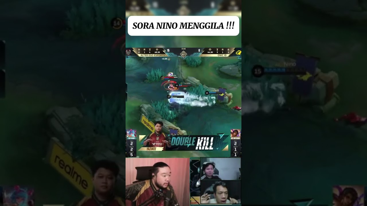 REACTION KO DELWIN LIHAT SORA NINO MENGGILA !!! 