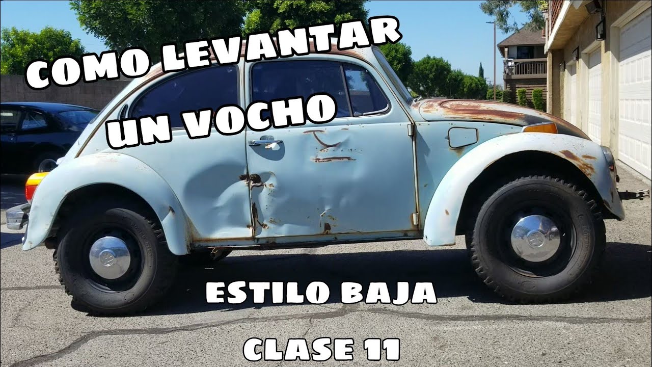 como levantar un vocho #vocho #fusca #vw #bajabug #coches #autos #carros #offroad #diy #mecanica