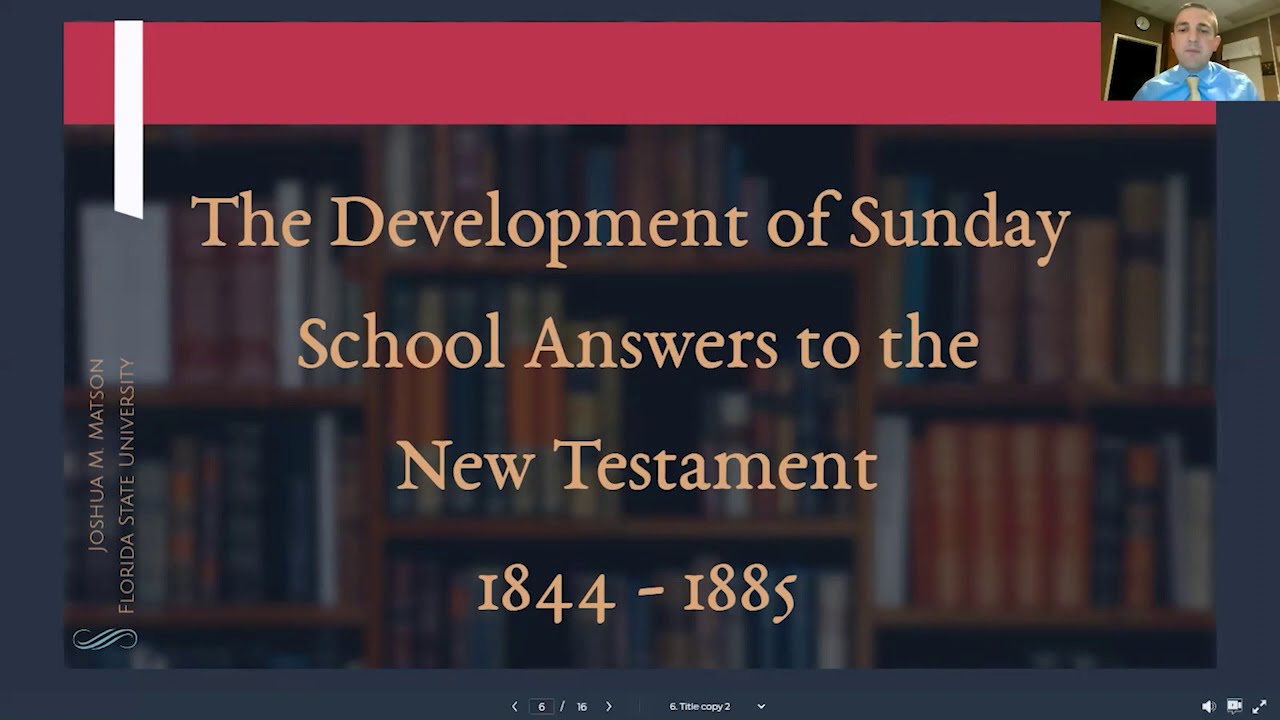Placing Hebrews amidst Studies of the New Testament among the Latter-day Saints | Joshua Matson