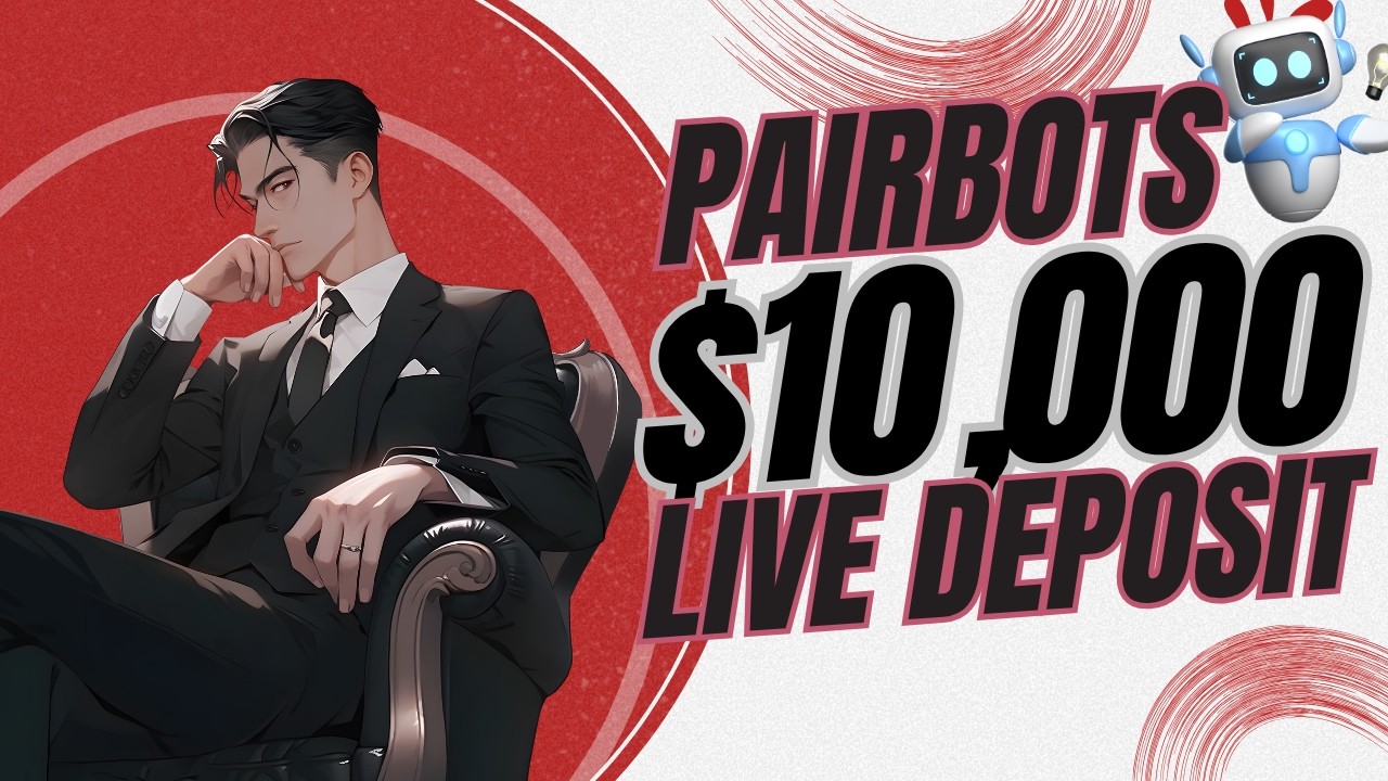 PAIRBOTS | $10,000 LIVE DEPOSIT | THIS IS PAYING ME $349 PER DAY!