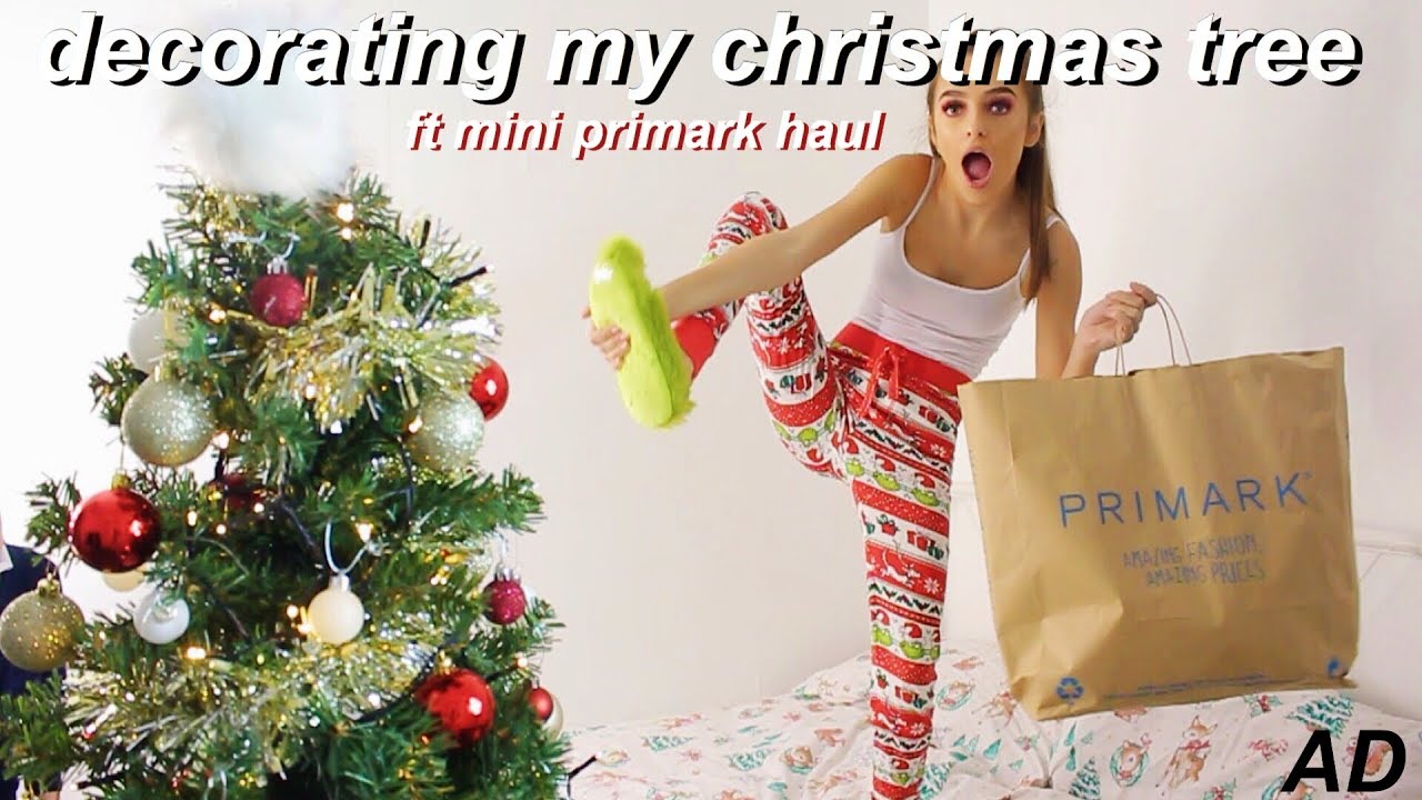 Decorating my tree & mini room tour/haul ft shoptagr |AD| Amy Menzies