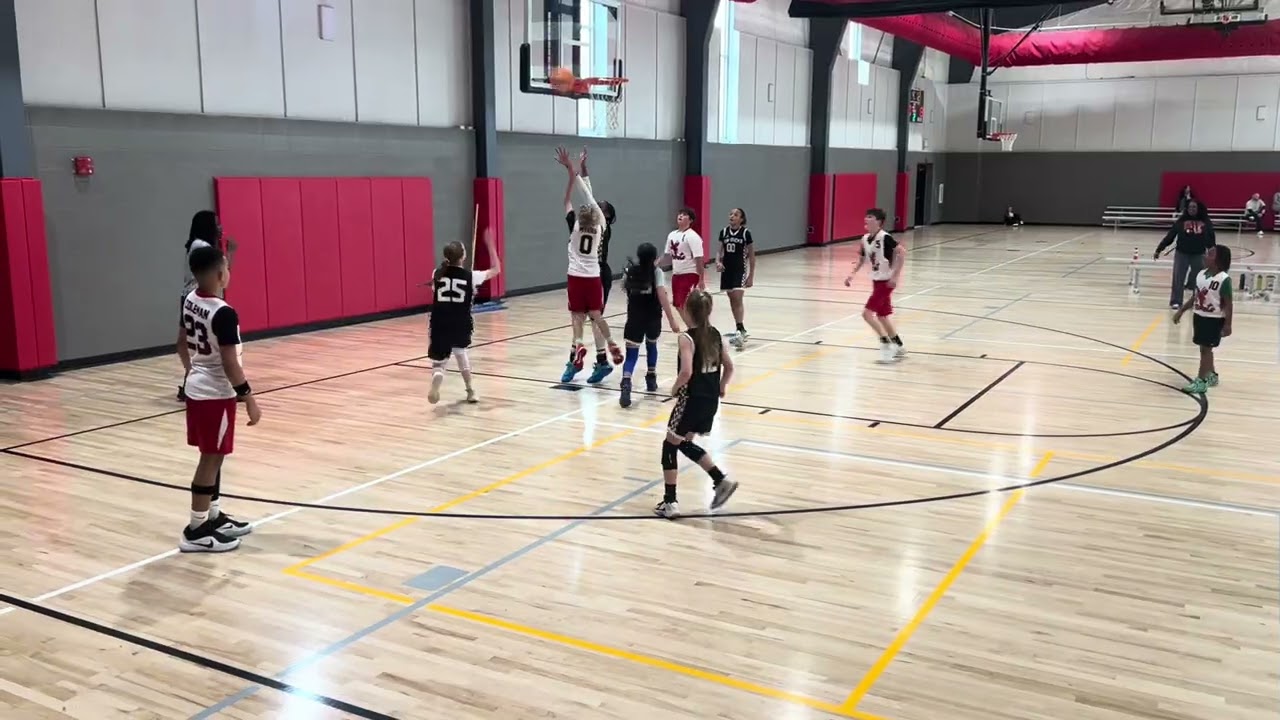 4th,5th, and 6th grade Mavericks vs 6th grade boys Hornets.