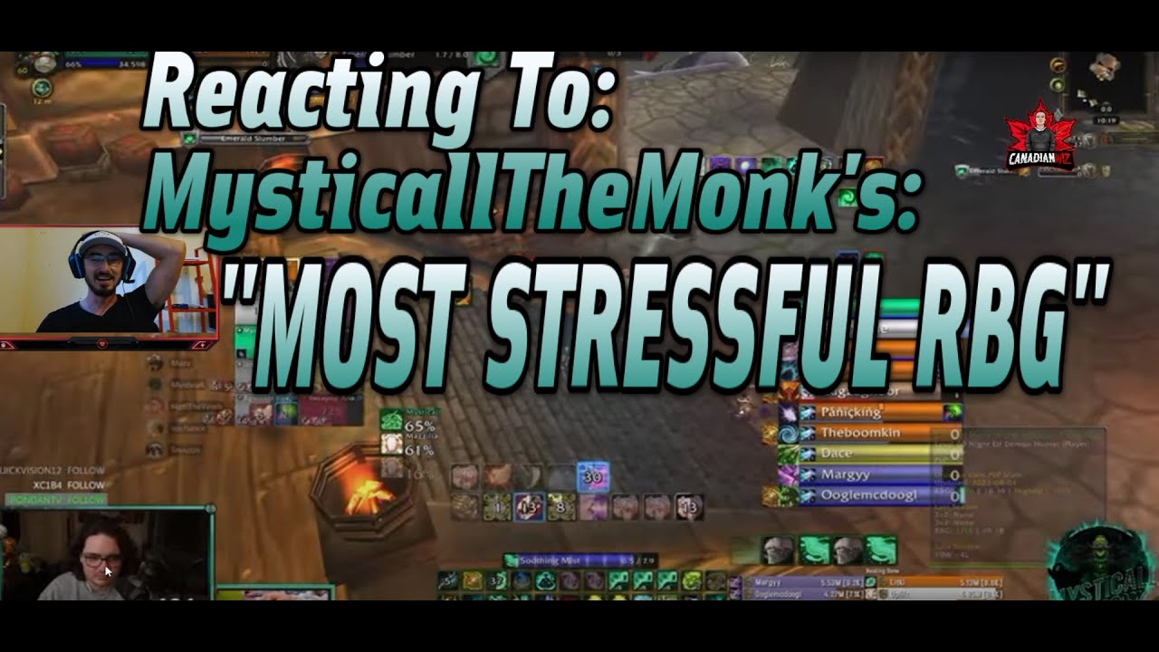 Reacting to MysticallTheMonk's 