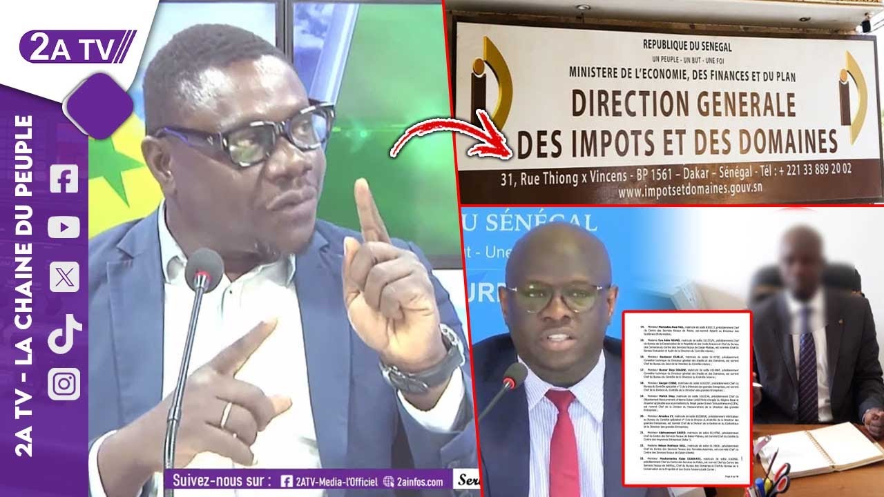Affectation de 132 inspecteurs : Cheikh Diba opère un vaste chamboulement aux impôts et domaines