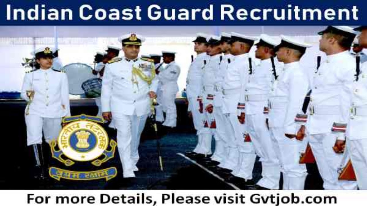 Indian Coast Guard Bharti - Freejobalert - Sarkari Naukri - Defence Jobs
