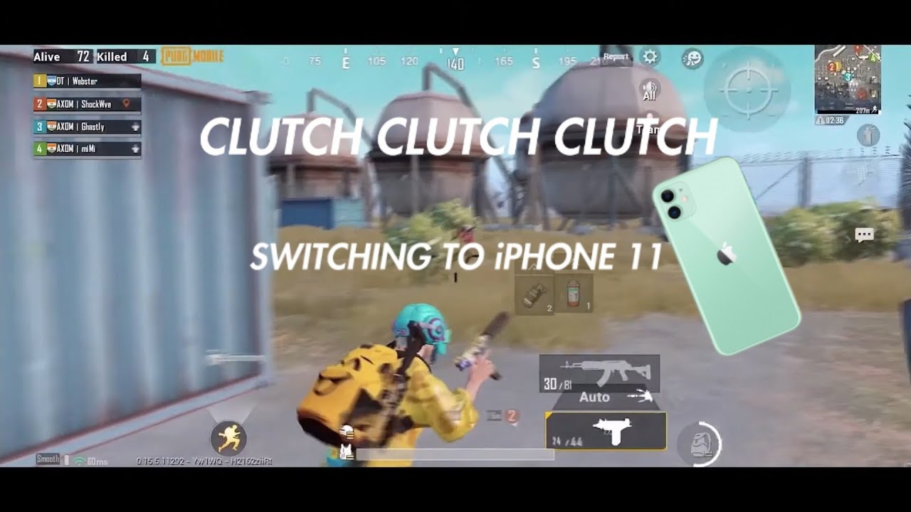 Playing on my new iPhone 11 | Short Montage | PUBG Mobile