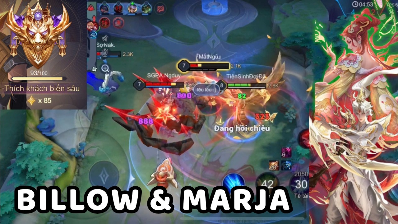 Cặp Đôi Billow & Marja Siêu Tởm Làm Loạn Rank 85 ⭐ | Bachs Aov
