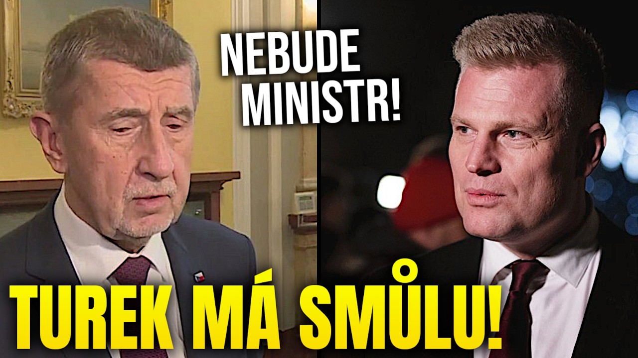 Babi&scaron; řekl, že Turek ministrem nebude!