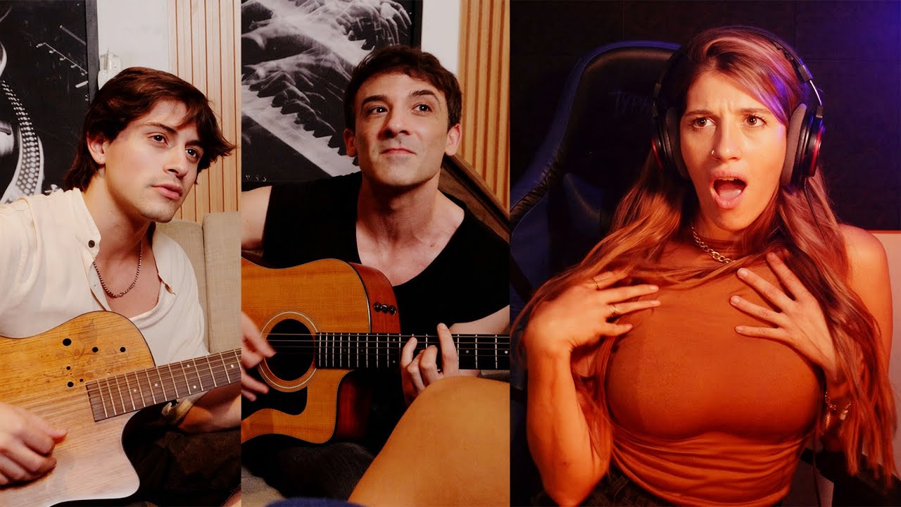 Entra una mujer al ensayo....Los MUSICOS