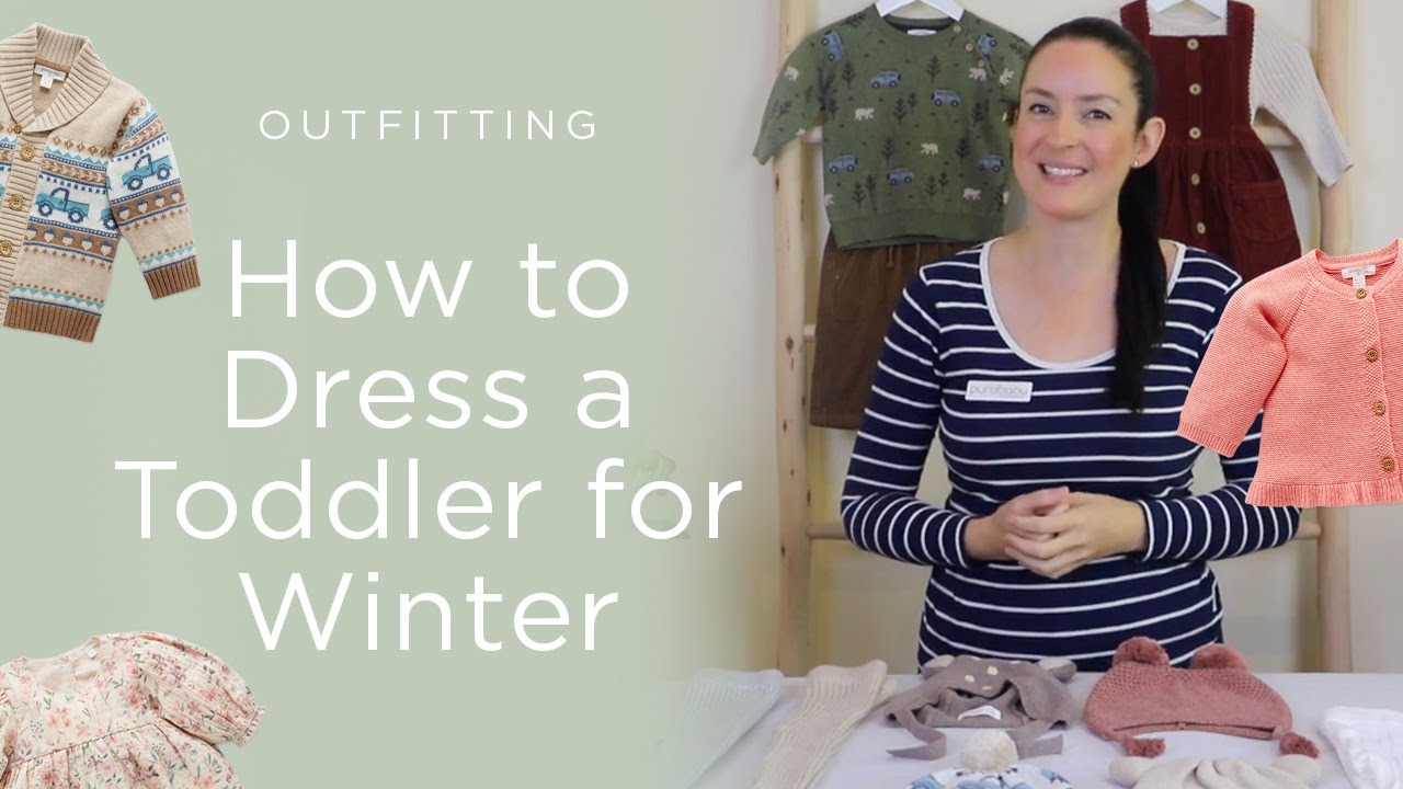 How to Dress a Toddler for Winter | Purebaby