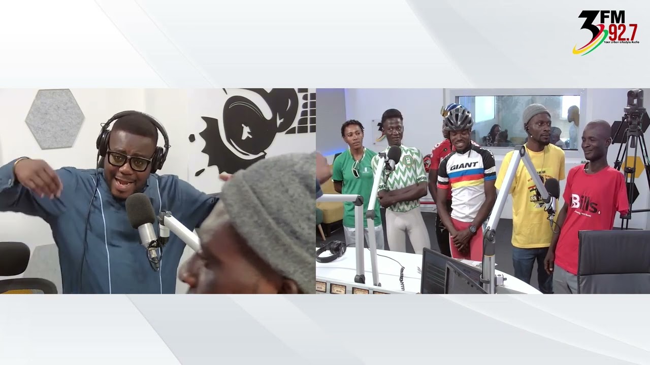 Time with #3FMTourDuGhana Winners on #3fmsunrise    [20 May 2024]