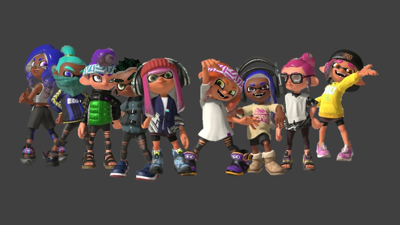 My Splatoon OCs - Close Allies