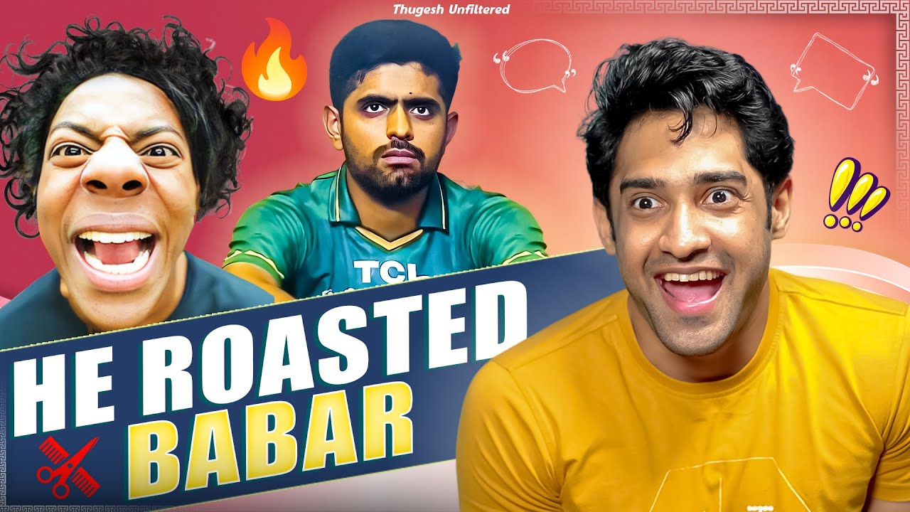 Babar Azam Roasted by IShowSpeed! 😂
