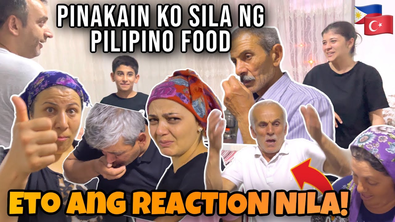 My TURKISH IN-LAWS Reaction about FILIPINO FOOD 😂 #funnyreaction #turkeyVlog 🇹🇷