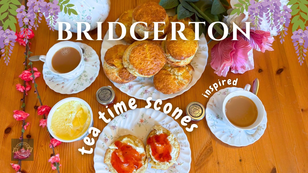 Baking Bridgerton Ep 1: Classic British Scones