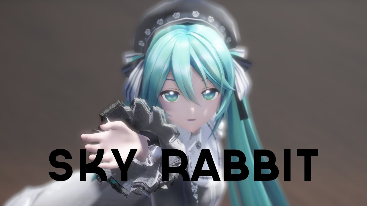 【MMD】回る空うさぎ - 初音ミク / YYB Deep Canyons Miku