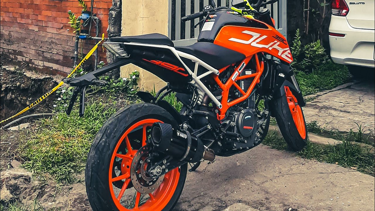 KTM Duke 390 Sound Check MIVV slip on Exhaust 2022
