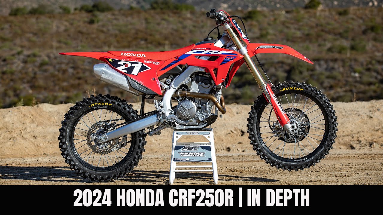 Honda CRF250R 2024 года | Подробно
