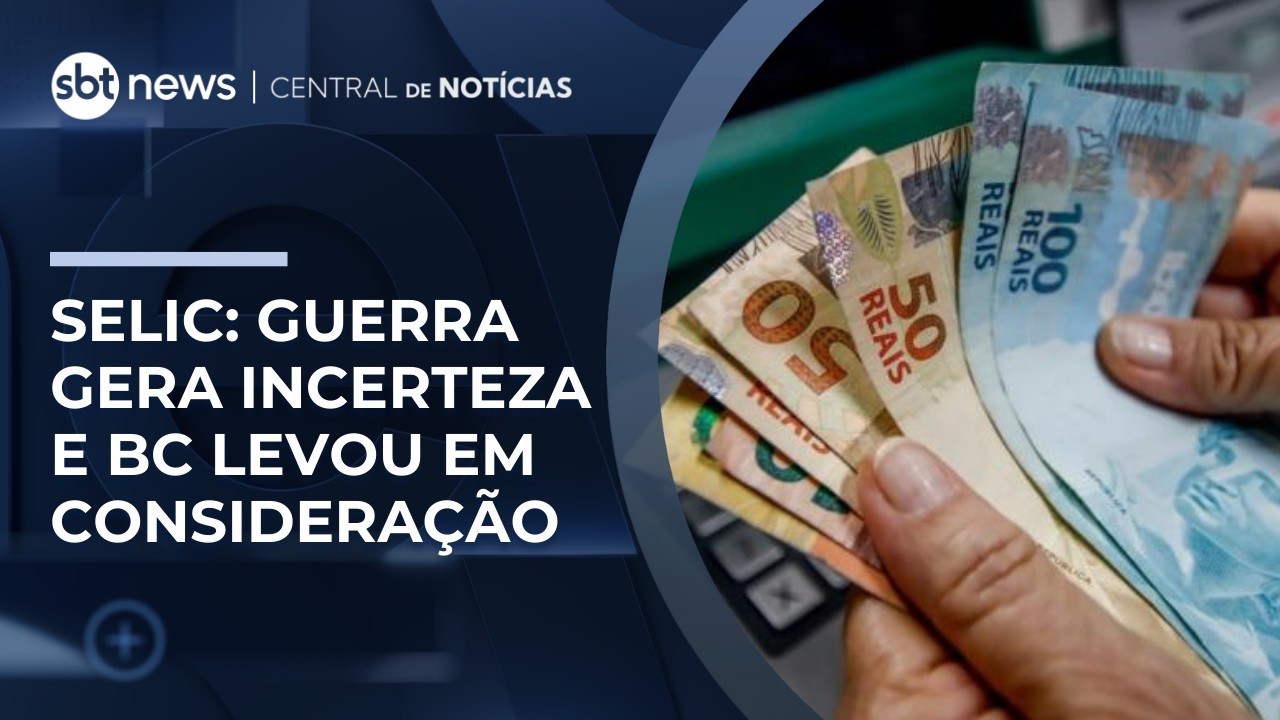 Guerra gera incerteza e Banco Central levou em consideração, avalia economista | #CentraldeNotícias