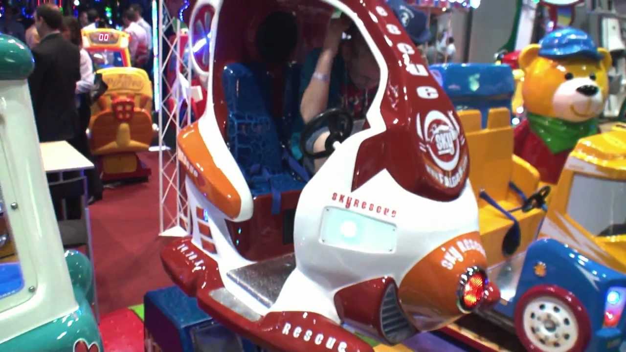 Sky Rescue Evolution Helicopter Coin Operated Kiddie Ride - BMIGaming.com - Falgas