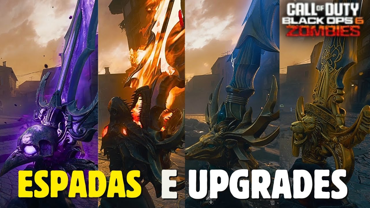 GUIA COMPLETO - ESPADAS e UPGRADES em CITADELA DOS MORTOS ( Black Ops 6 )