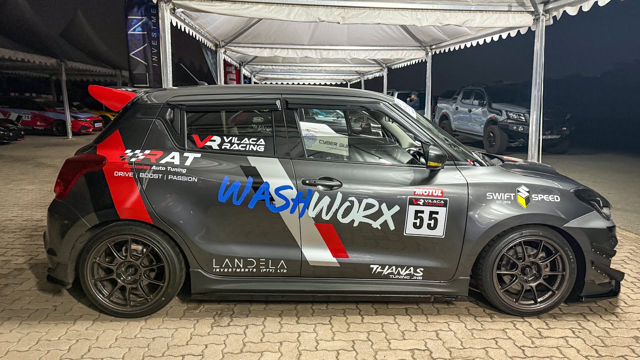 Kyalami GP - Thursday Open Practice Session - Suzuki Swift Sport ZC33s