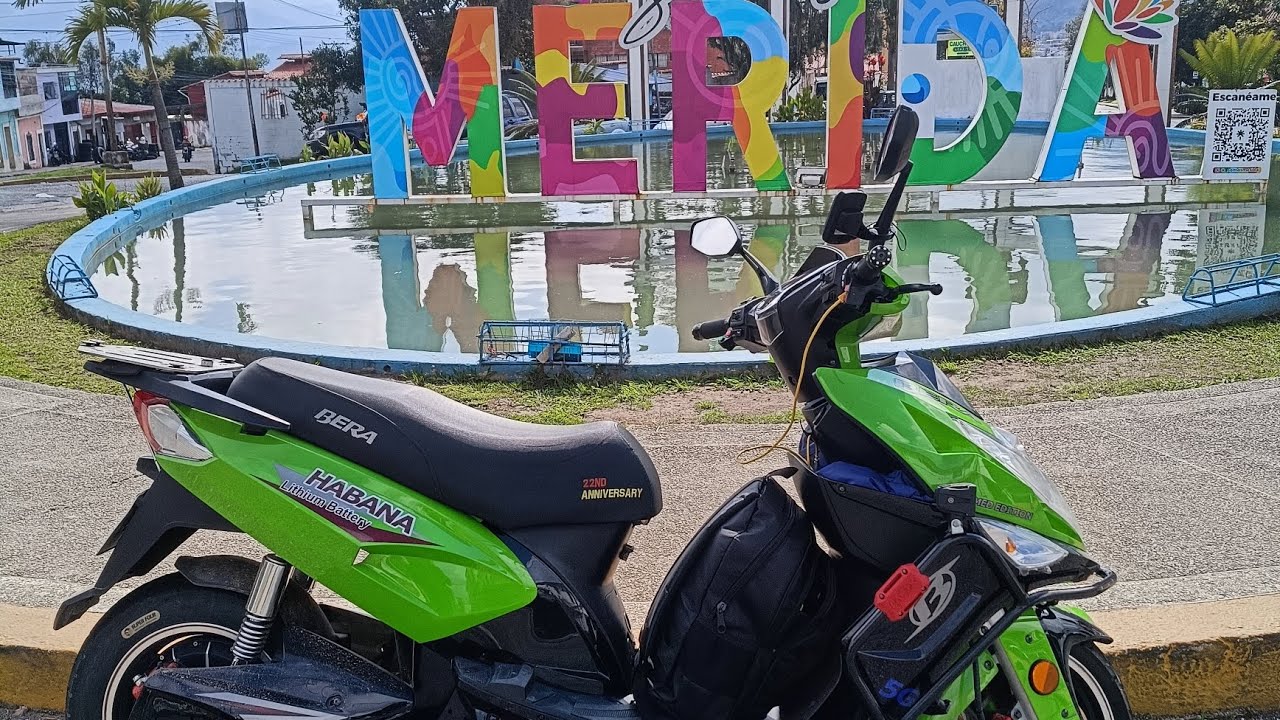 VIAJAMOS en una MOTO ELECTRICA desde BARINAS - MERIDA (MONTAÑA) altura 3500m VENEZUELA