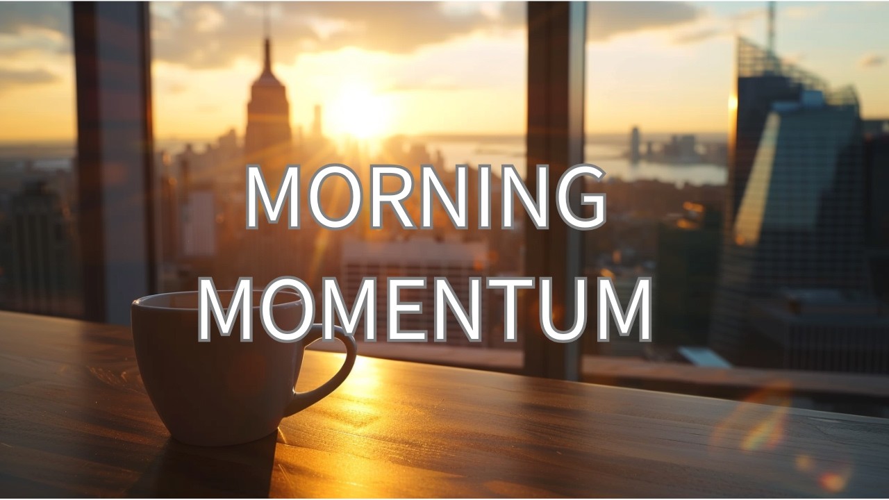 New York Sunrise Focus Music | Calm & Motivational Morning Lofi Piano
