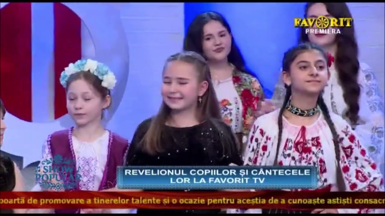 Poruncit-o bădița(cover Paula Hriscu) -Bianca Nicola Gheorghe la Revelionul Copiilor Favorit tv 2026