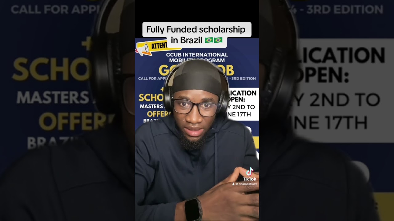 GCUB MOBILITY SCHOLARSHIP IN BRAZIL 🇧🇷 🇧🇷 MASTERS AND PHD FULL SCHOLARSHIP