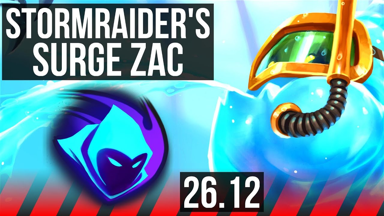 ZAC vs ILLAOI (TOP) | Stormraider's Surge, Perfect KDA: 9/0/5 | NA Master | 26.12