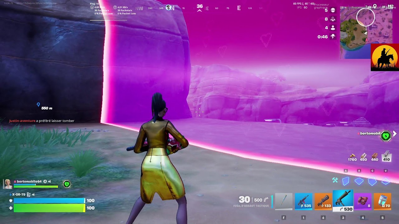 Fortnite chapitre 7 section