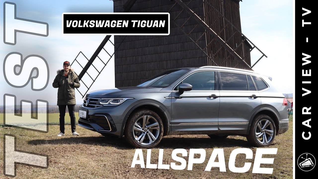 4K | Volkswagen Tiguan Facelift Allspace R-Line | Otestovali jsme nejžádanější verzi!
