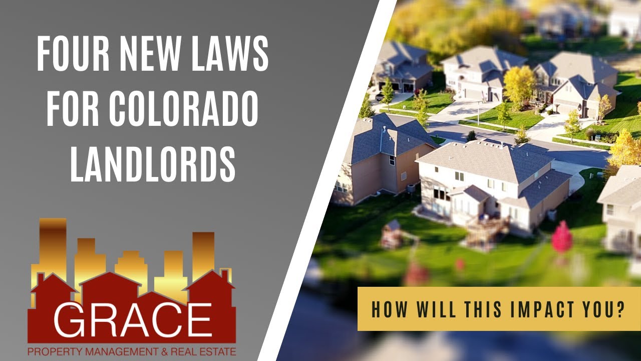 4 New Laws For Colorado Landlords