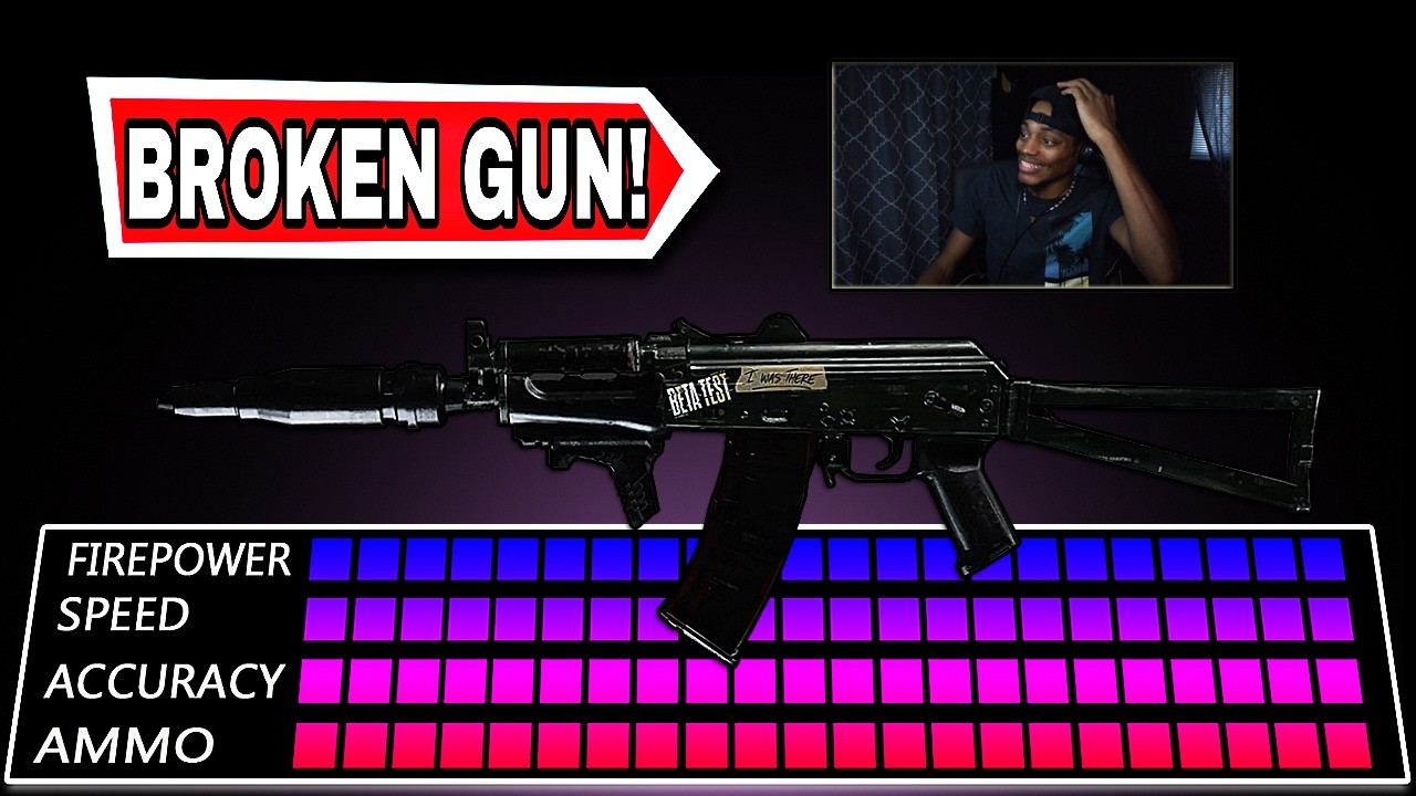 the new *SECRET* SMG is TOO BROKEN in MODERN WARFARE 4! 😍 (Best AK 74u Class Setup) - MW4 Beta