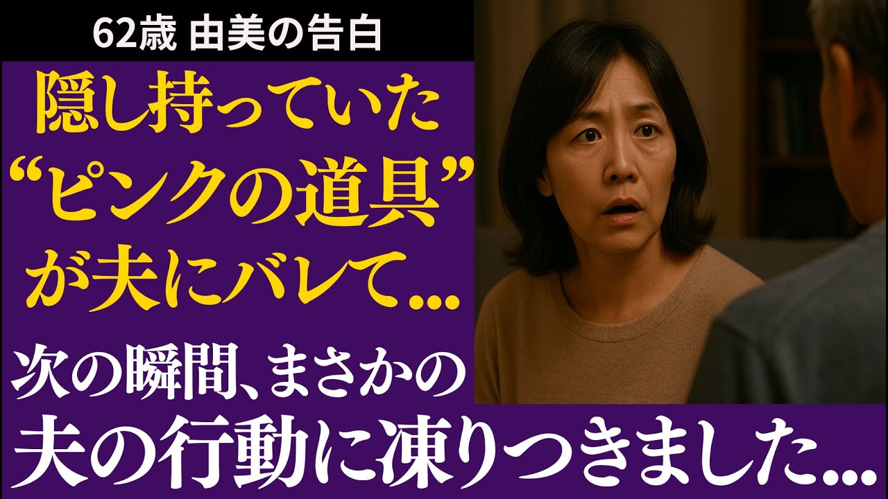 【シニア恋愛】夫に“秘密のアイテム”がバレて…まさかの反応に言葉を失いました【セカンドライフ体験談】