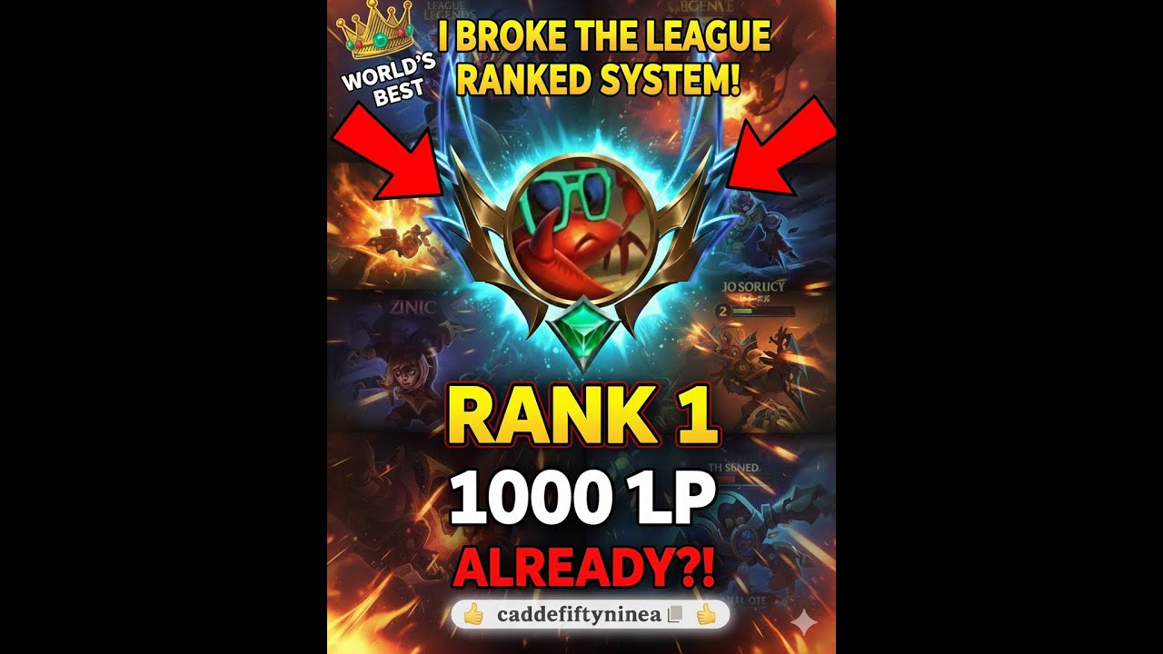ALLREADY RANK 1 he is INSANE