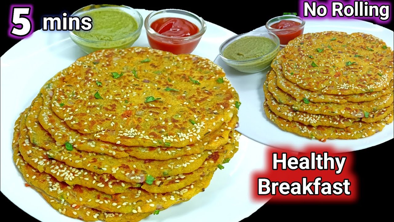 5 Minutes Healthy Breakfast Recipe | Kids Lunch Box Recipes | Tiffin Recipes | Breakfast Ideas 