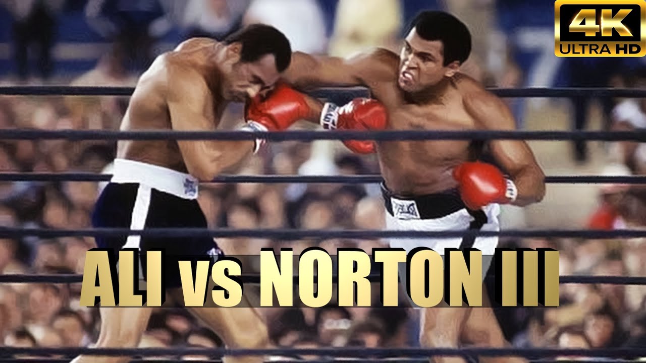 Muhammad Ali vs Ken Norton III | Highlights Boxing Fight | 4K Ultra HD