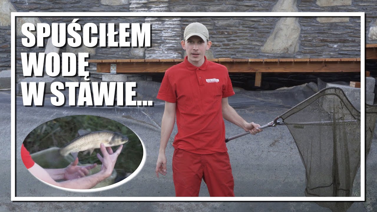 SPUSZCZAM WODĘ W STAWIE! Takich ryb nie spodziewałem się...