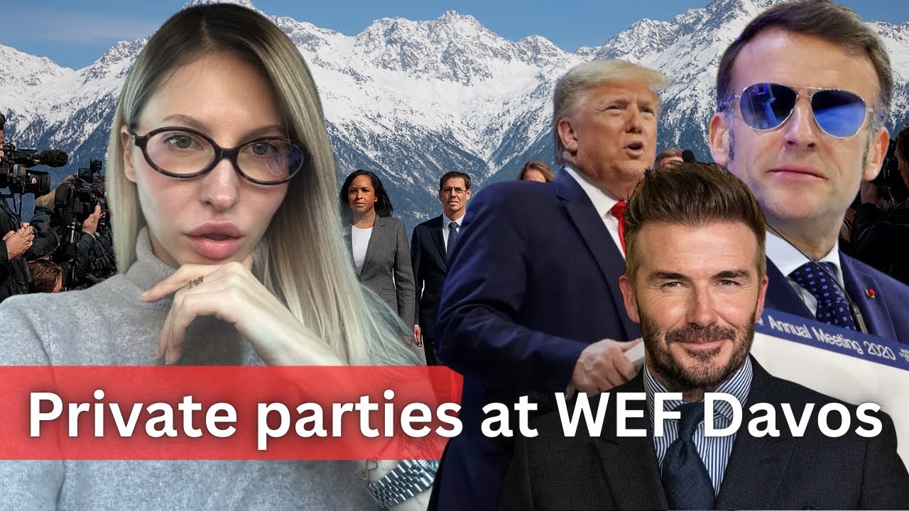 ЗАКРЫТЫЕ МЕРОПРИЯТИЯ НА МИРОВОМ ЭКОНОМИЧЕСКОМ ФОРУМЕ В ДАВОСЕ| Трамп, Макрон