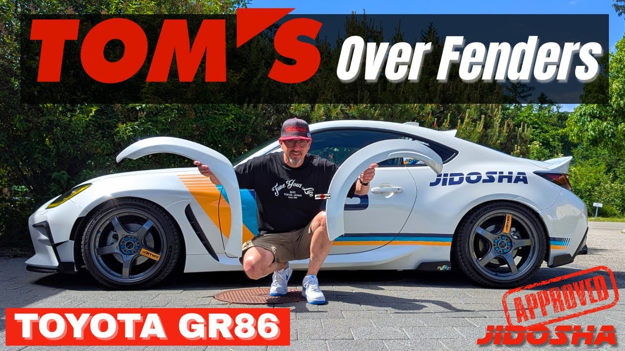 INSTALLATION  GR86 TOM'S Over Fenders