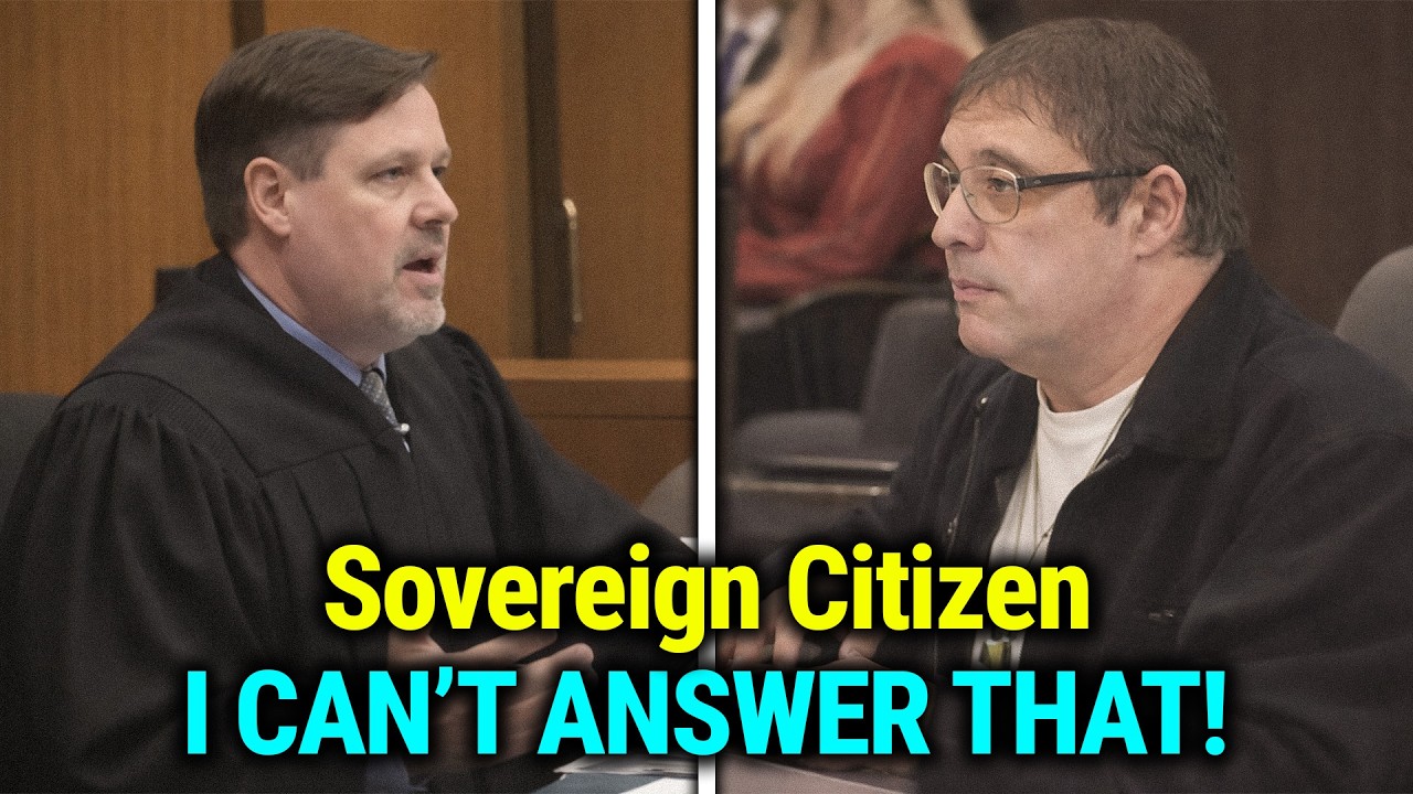SOVEREIGN CITIZEN Refuses Simple Question — Judge Sends Him Straight to Jail
