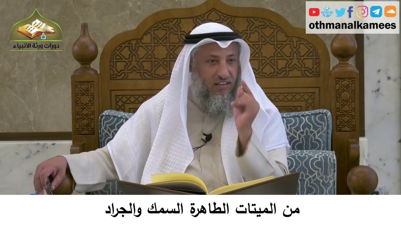 51 - من الميتات الطاهرة السمك والجراد - عثمان الخميس