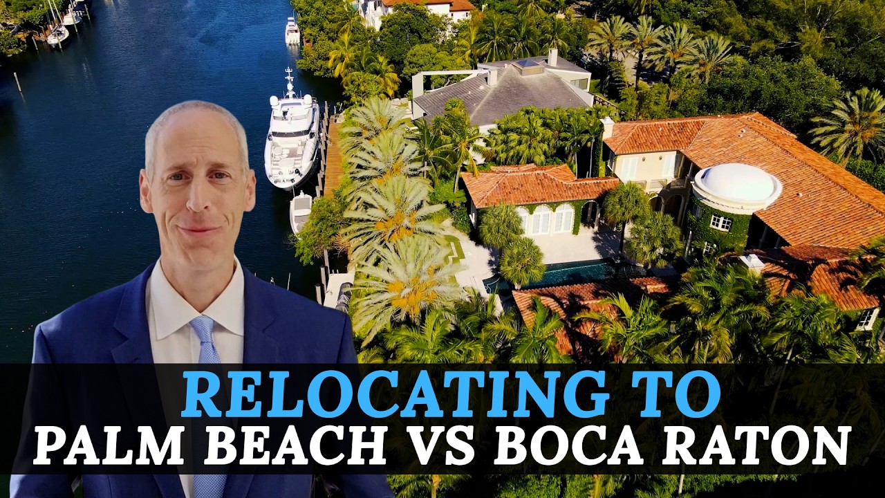 Переезд в Палм-Бич против Бока-Ратона