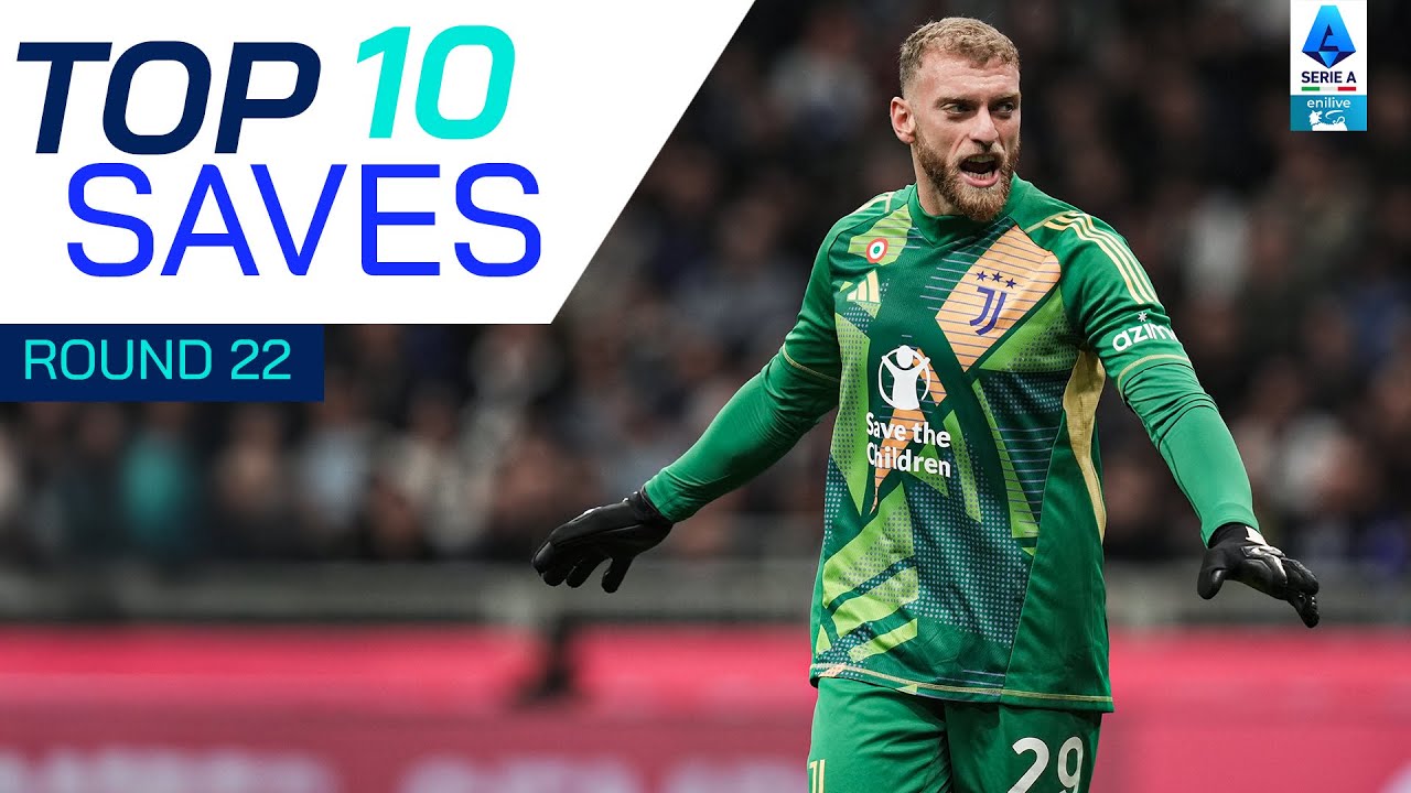 Di Gregorio’s Miraculous Save from Lukaku’s Header | Top Saves | Round 22 | Serie A 2024/25