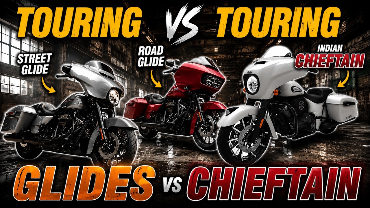 Harley Street Glide vs. Indian Chieftain