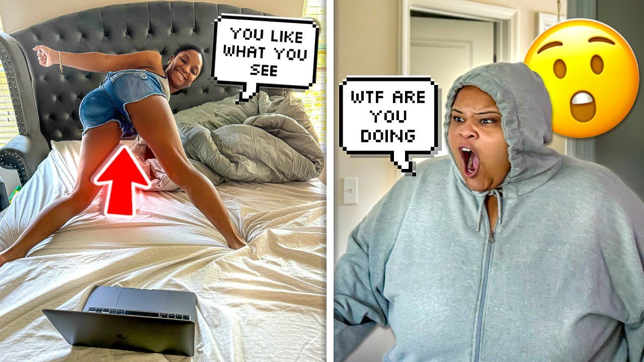 TEASING ANOTHER WOMAN ONLINE (prank)